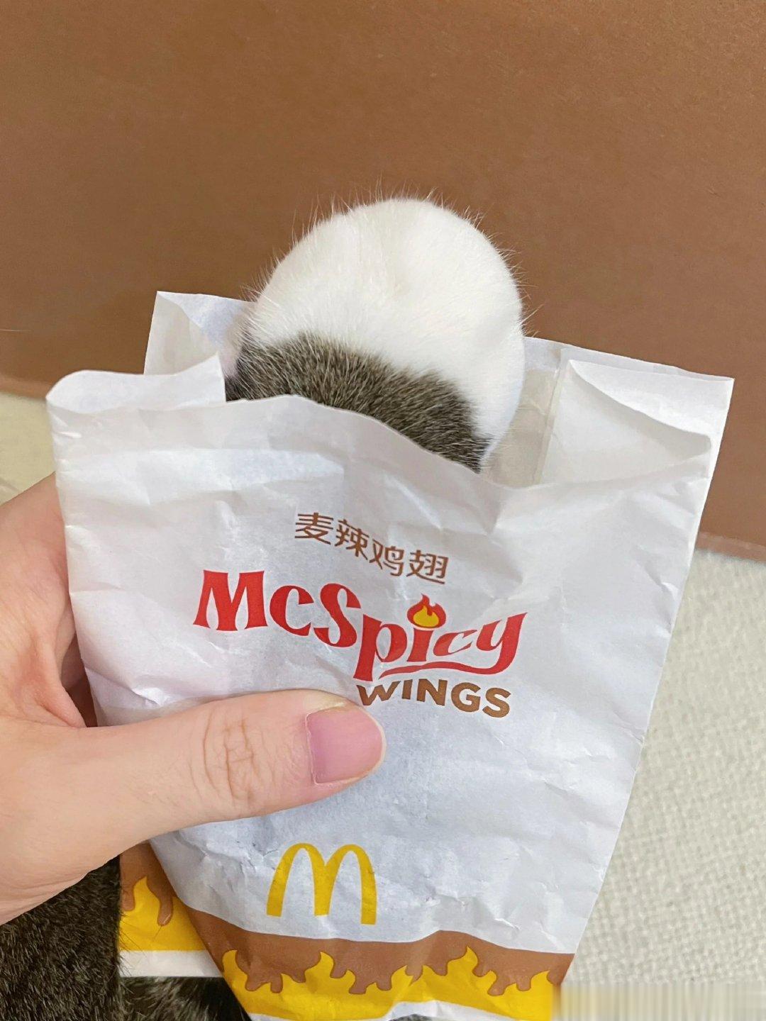买的麦辣鸡翅不对劲... ​​​