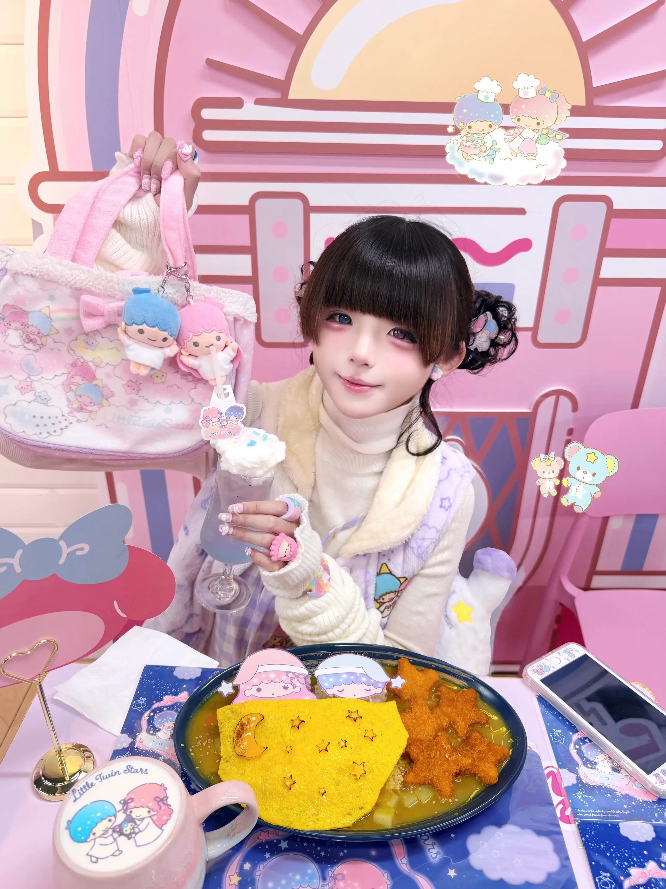 🌈🩵🩷💜🦄☁️⭐️🌙 差点遗忘了一组双子星ootd