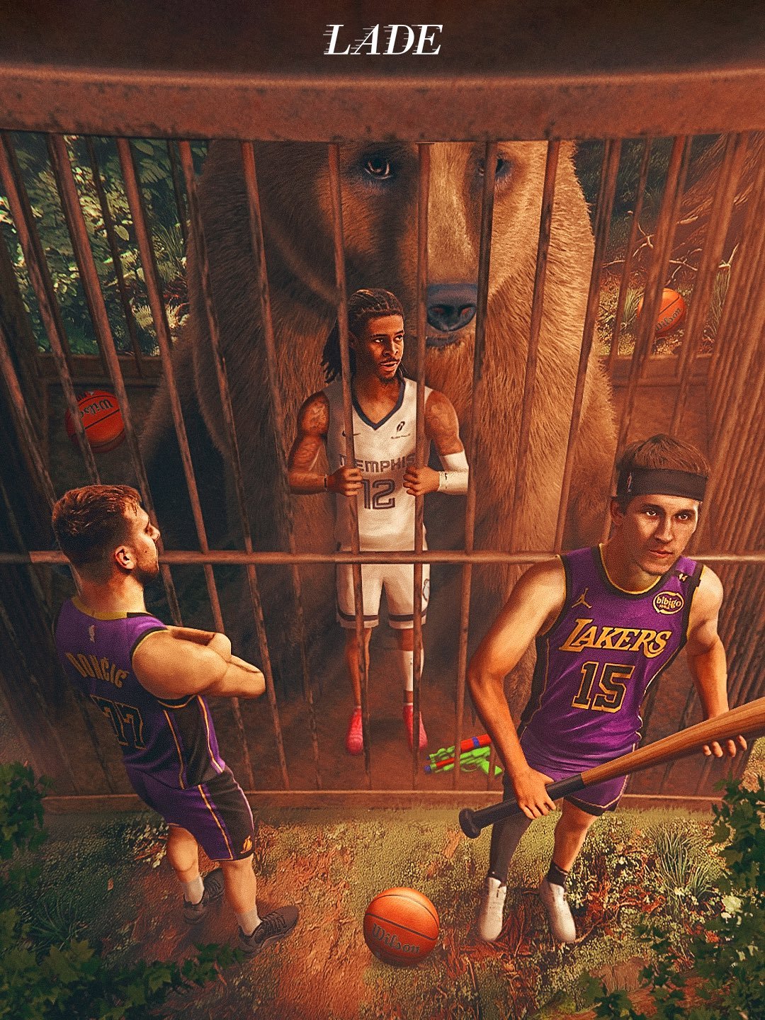 生动形象[笑cry]东契奇真无敌东契奇复出44分里夫斯21分 ​​​