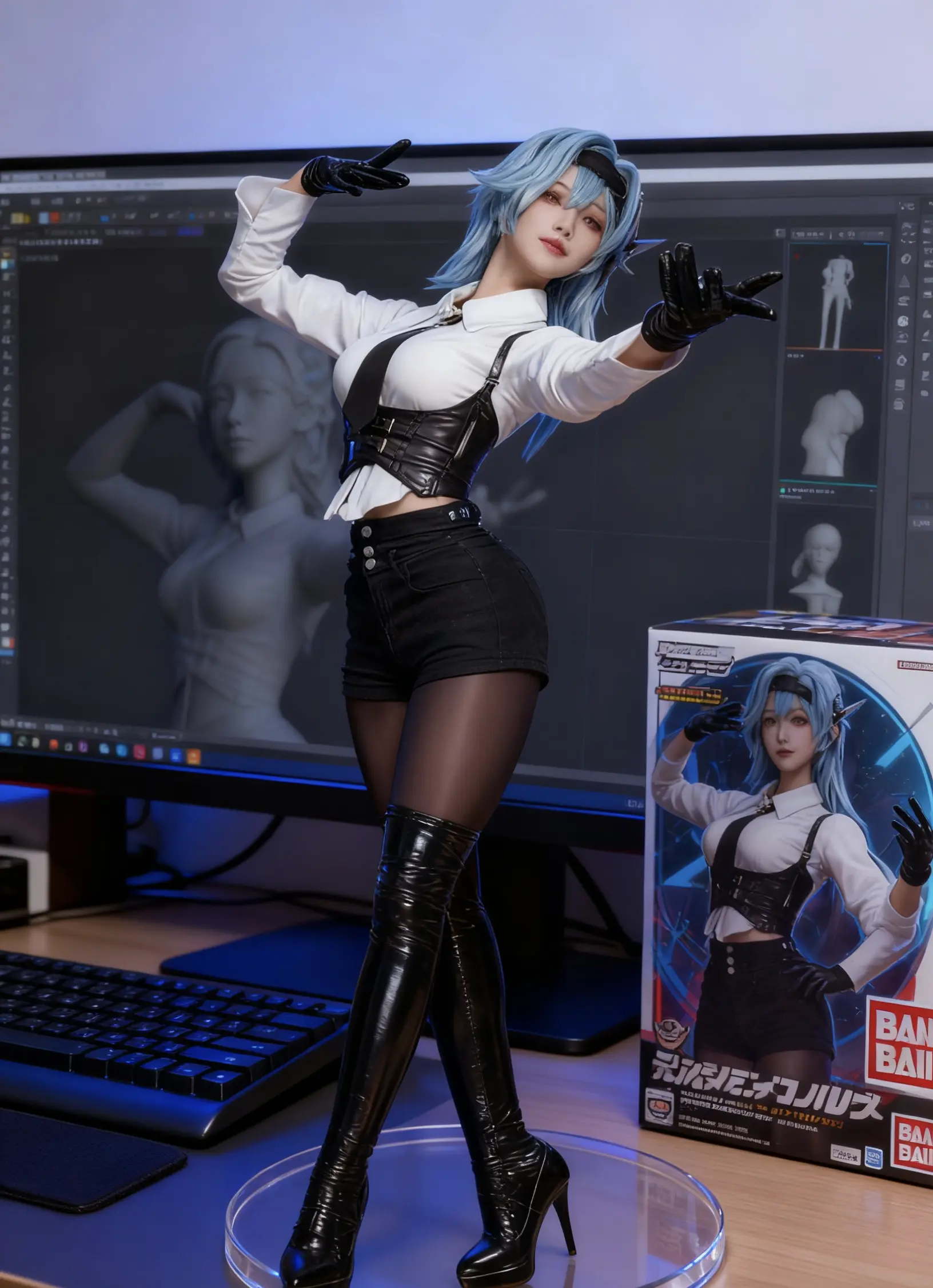 cos正片 原神cos 优菈cos cosplay cos手办