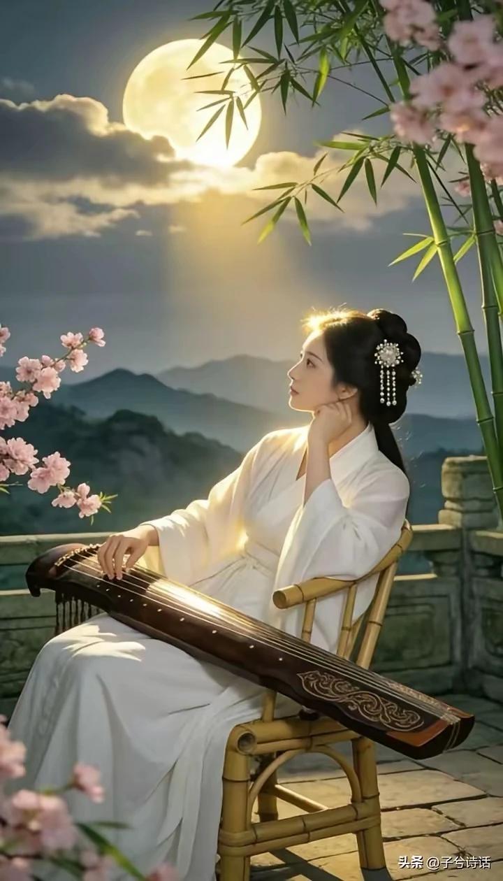 上联：明月漫洒翰墨韵
下联：清风浅落笔生香