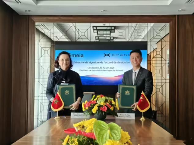 小鹏汽车有个大动作，跟摩洛哥、突尼斯的头部经销商集团正式签了战略合作协议，这说明