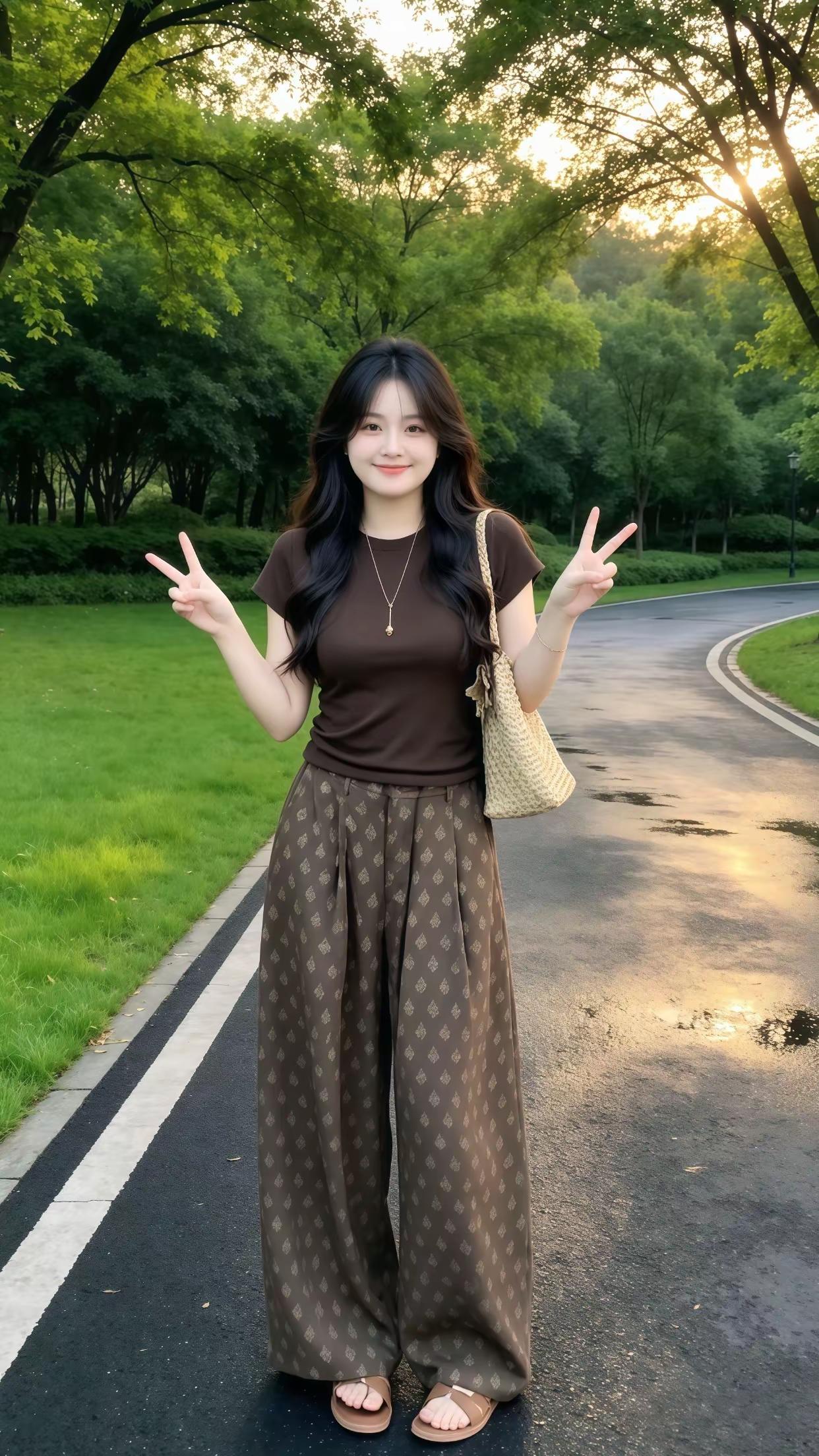户外松弛感穿搭 今日份极简穿搭 日常穿搭自由 夏日松弛感穿搭 慵懒自然风穿搭