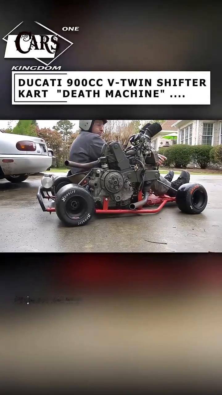 900CC Go KART...
DUCATI 900CC V-TWIN SHI
