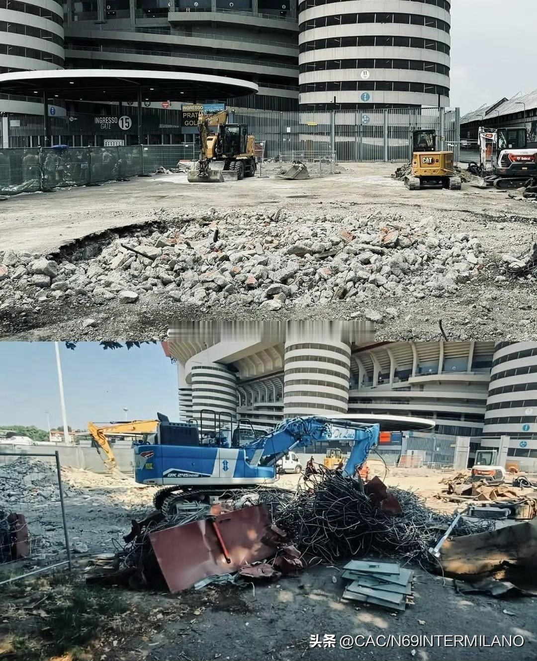国际米兰与隔壁，在圣西罗片区新建球场的漫长计划中，迈出了第一批实质性落地步骤。前