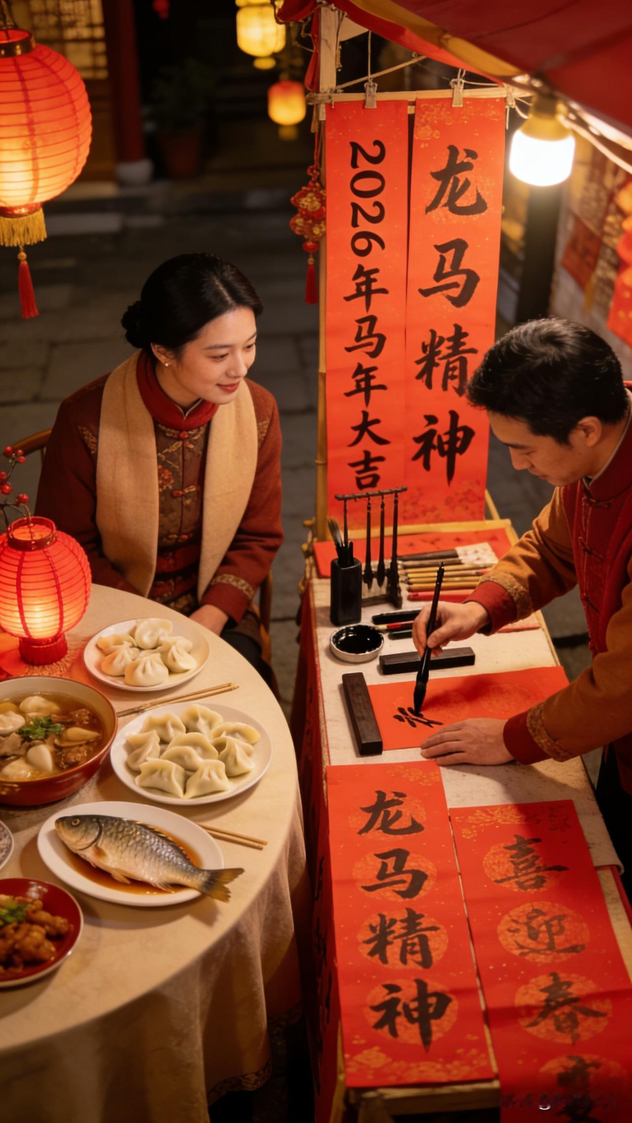 上联：祥马送福烟火暖新春
下联：？？？？
 
围炉煮茶闲坐着候个对，就等师友们来