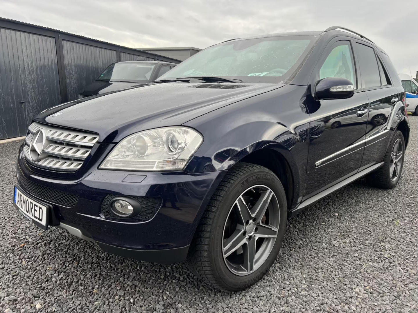 Mercedes-Benz ML 420 CDI防弹车，防弹等级VR6，标准的欧