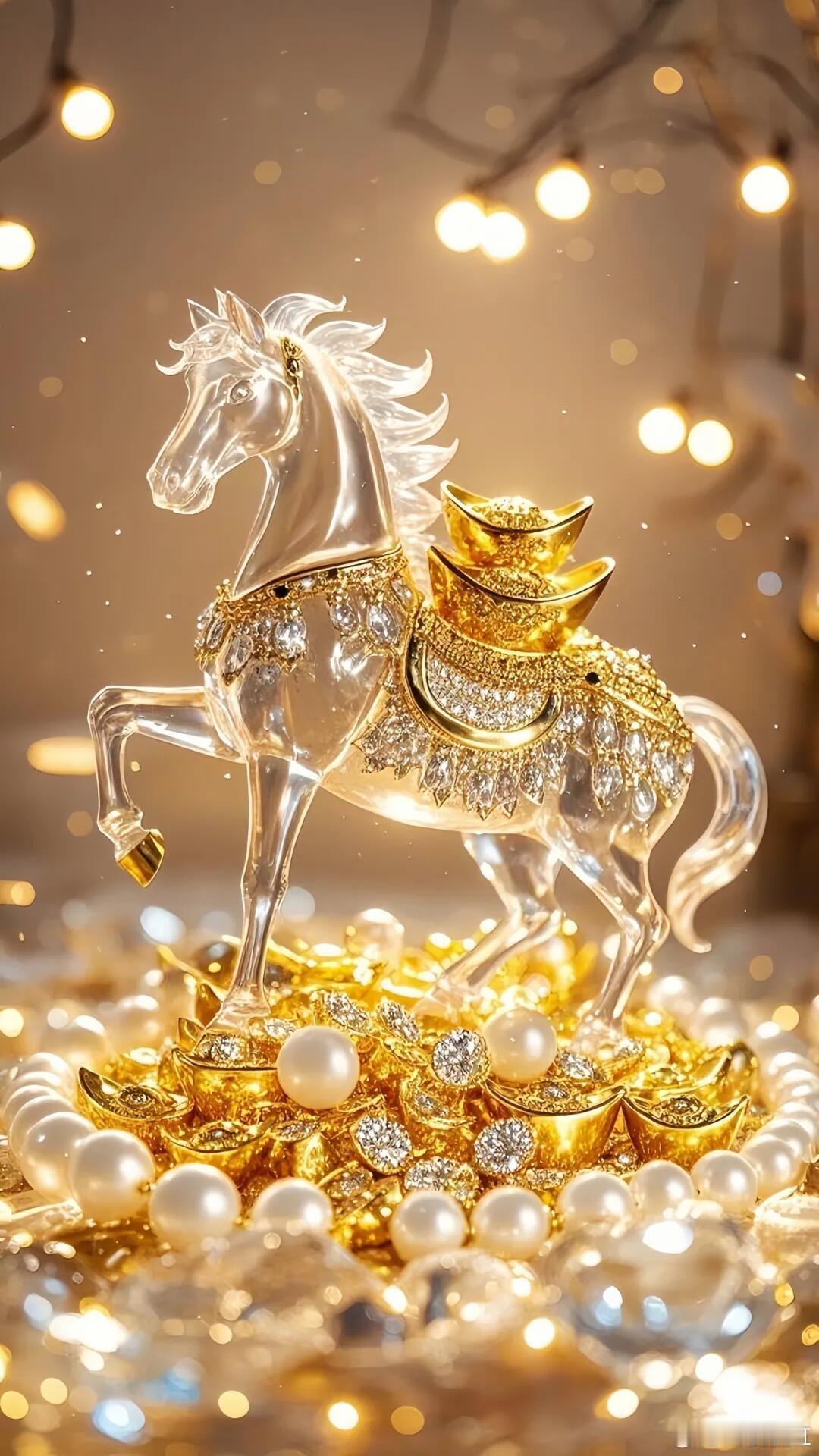 发财树开花点赞2026发大财马上发大财，日子越过越红火。 