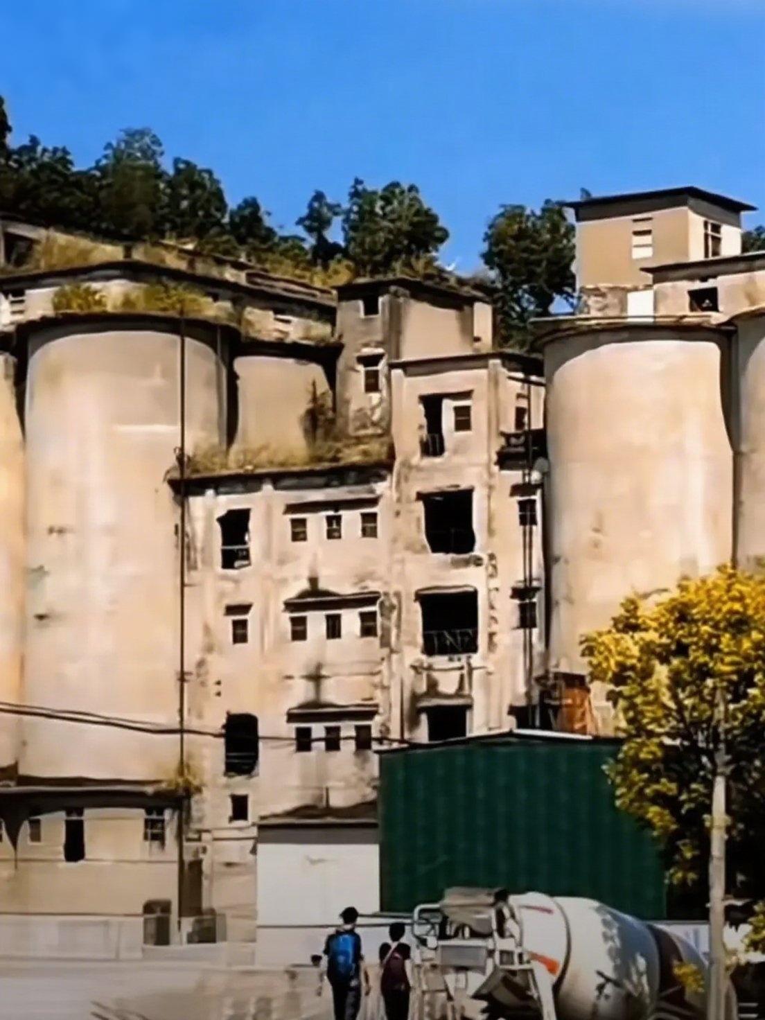 在电白北部山区的黄岭镇东华村，矗立着一片庞大的工业遗迹，这里曾是电白北部的工业标