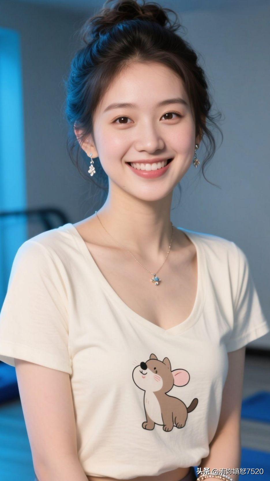 🌙 银链坠着星子似的小饰，发间碎光和笑意，把日常酿成了治愈的糖。什么样的女人最