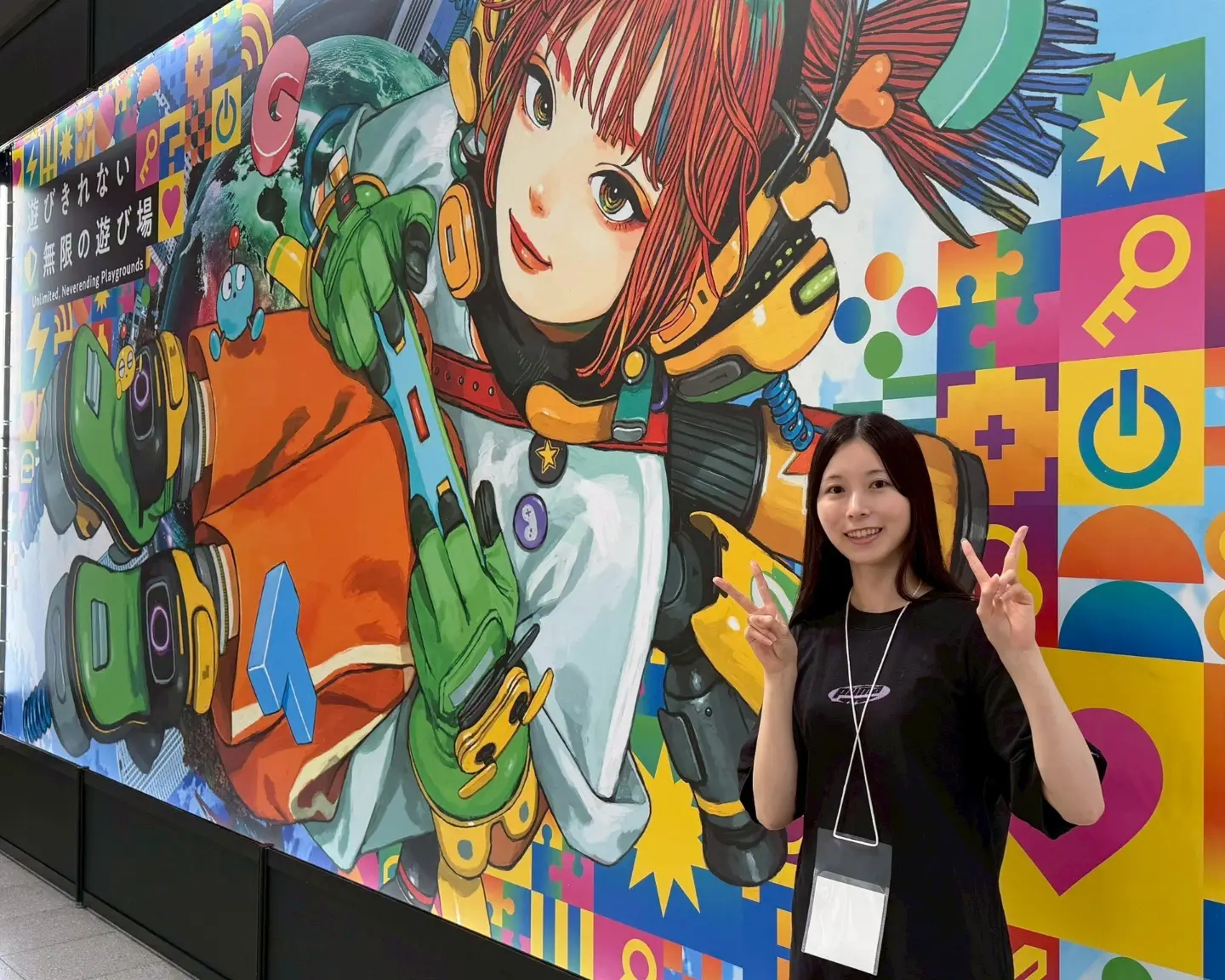 佐々木琴子「TGS2025 にいってきました🐈‍⬛ウィングマンとスポンジ