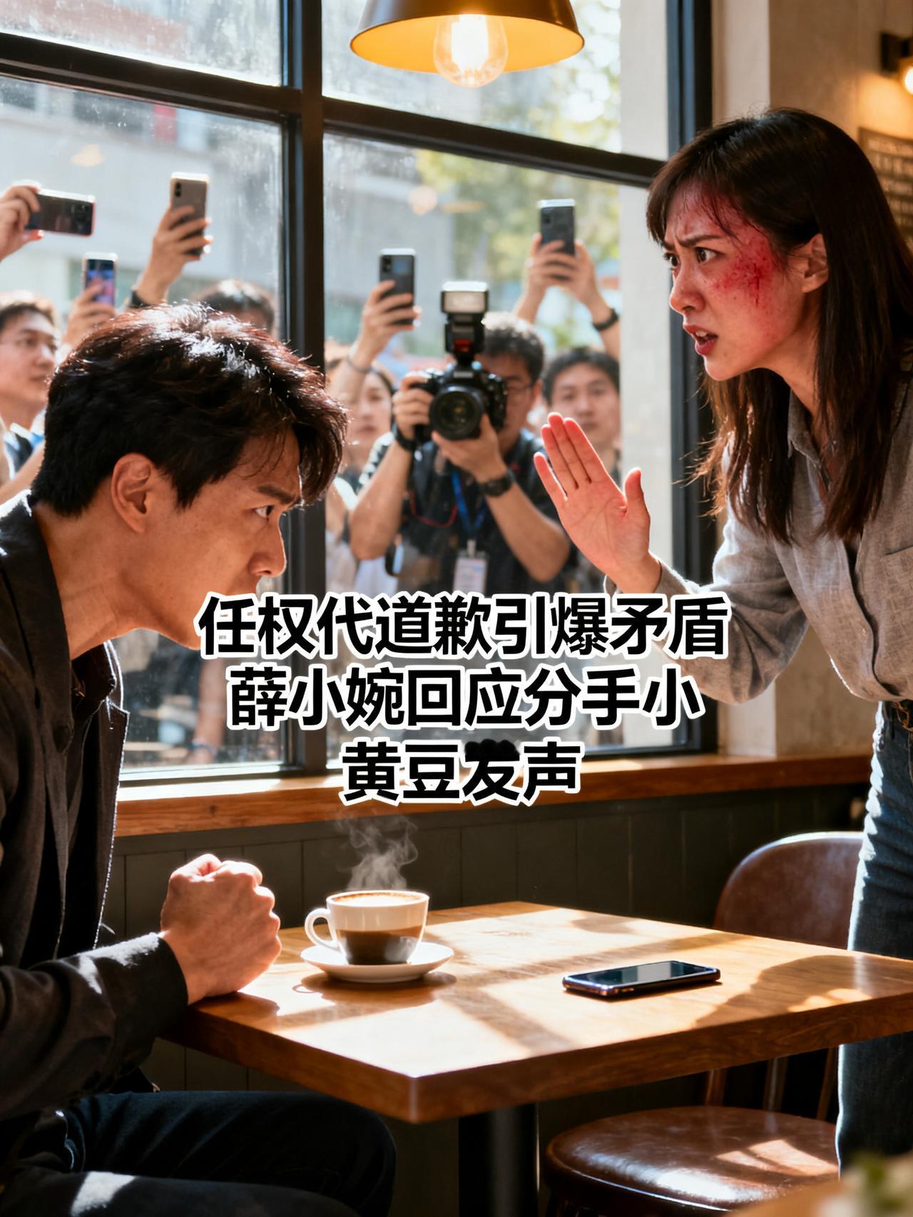 薛小婉和任权分手这件事之所以闹上热搜，主要是因为两人的感情矛盾已经不是简单吵架那