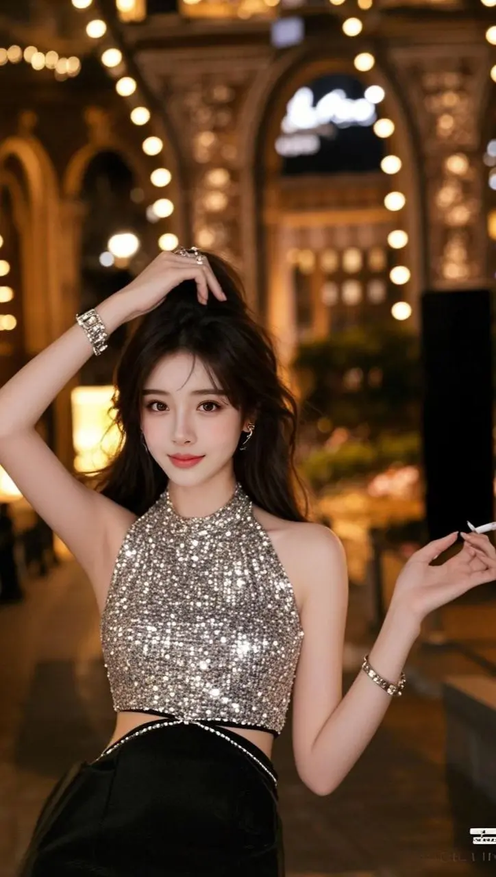 霓虹闪衣影 原来ai写真可以这么美 人生总得有一套ai写真吧 谁拍谁好...