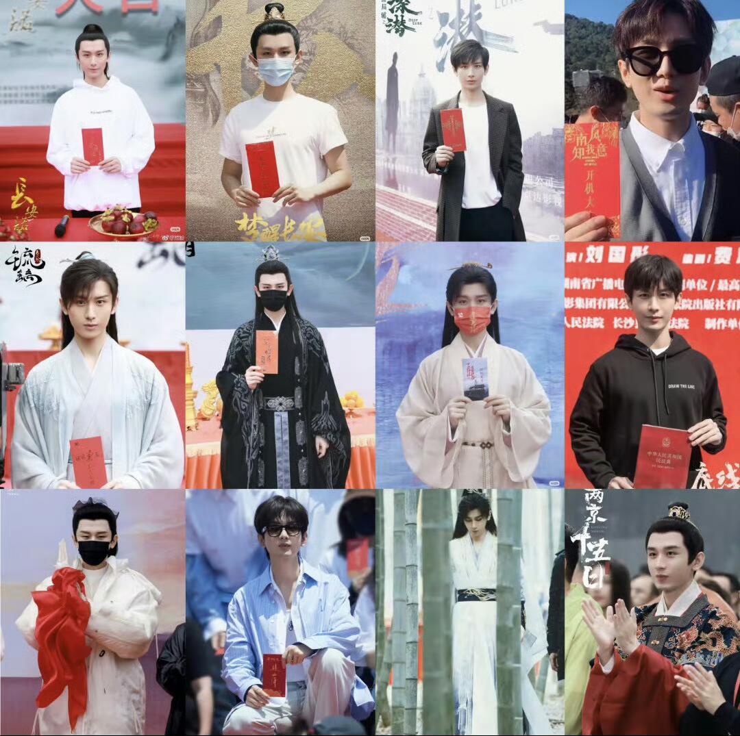 16年还是个默默打磨的新人，26年是点了头这个项目才能开的抗剧实力派顶流演员。成