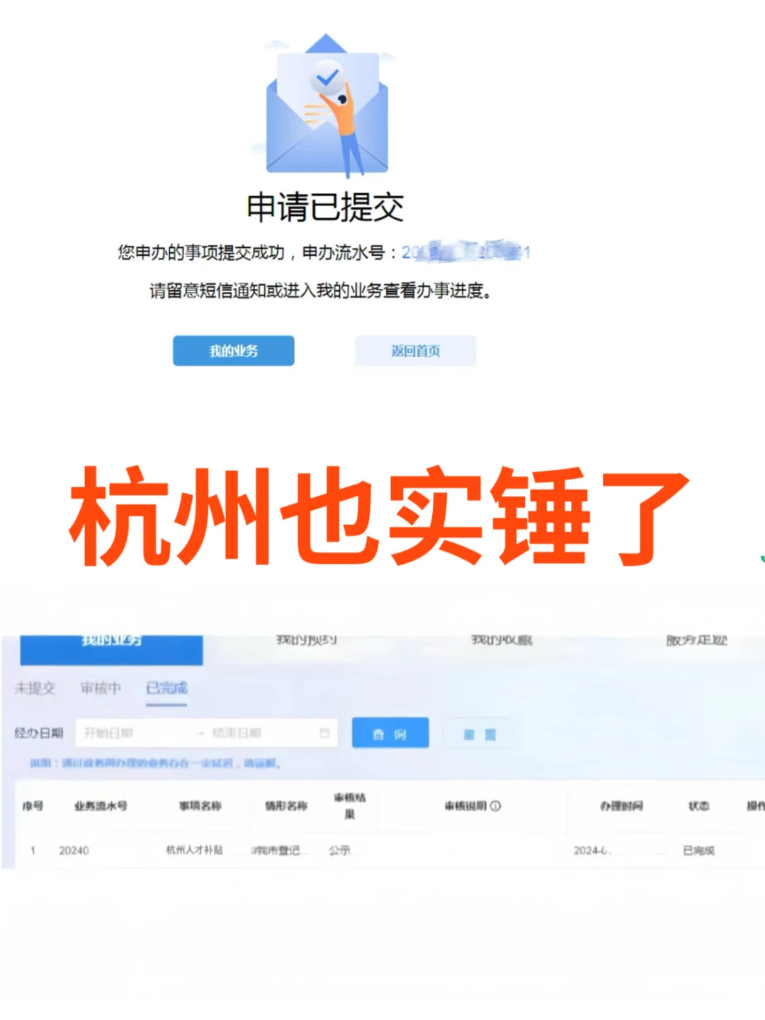 杭州也实锤了
