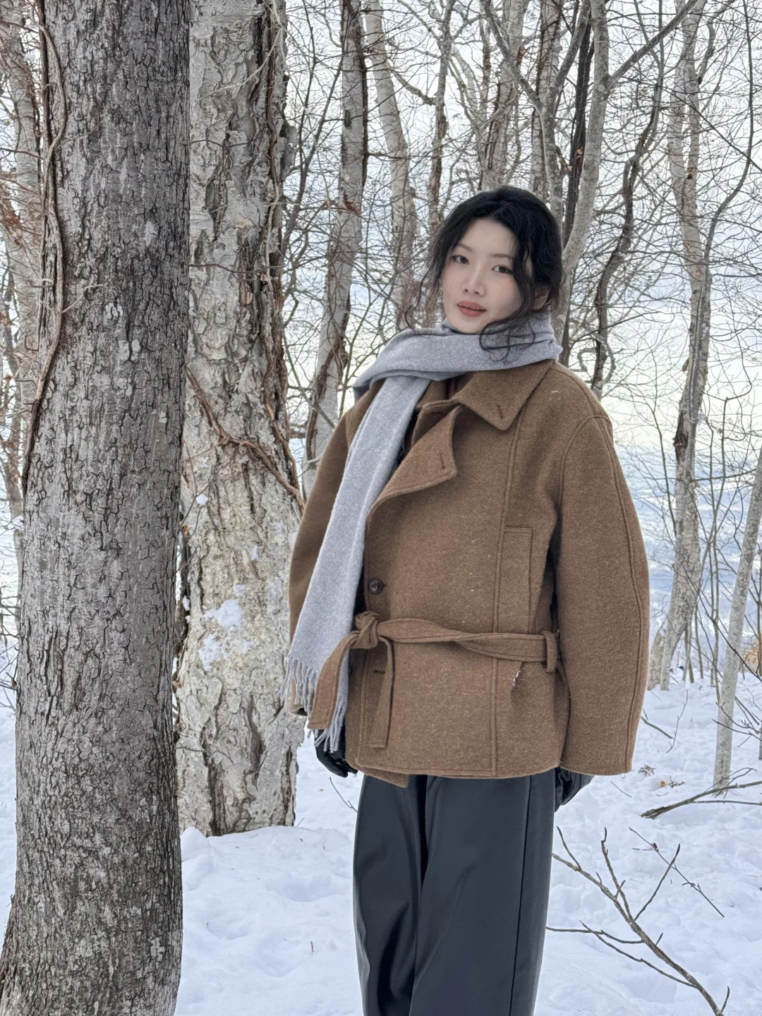 小樽🏔️天狗山❄️我终于来到了情书的取景地
