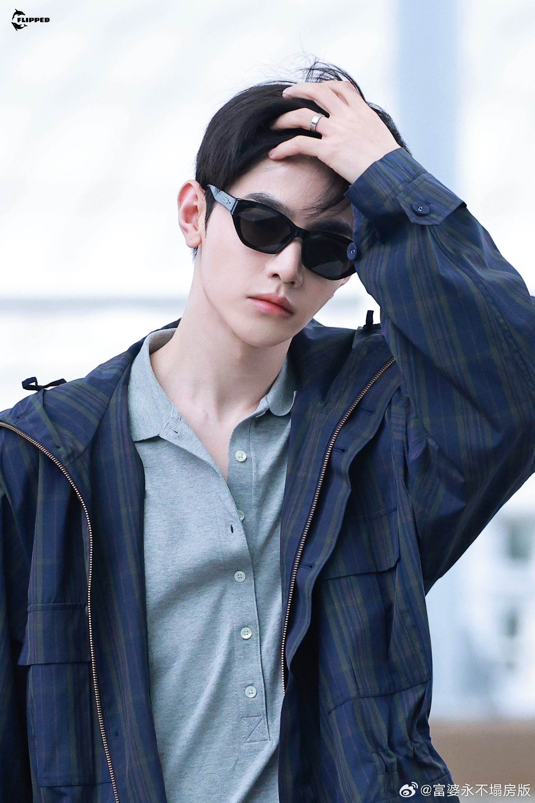 章昊：“今天走老钱风”机场颤抖吧，我欧巴来了章昊今天走老钱风
