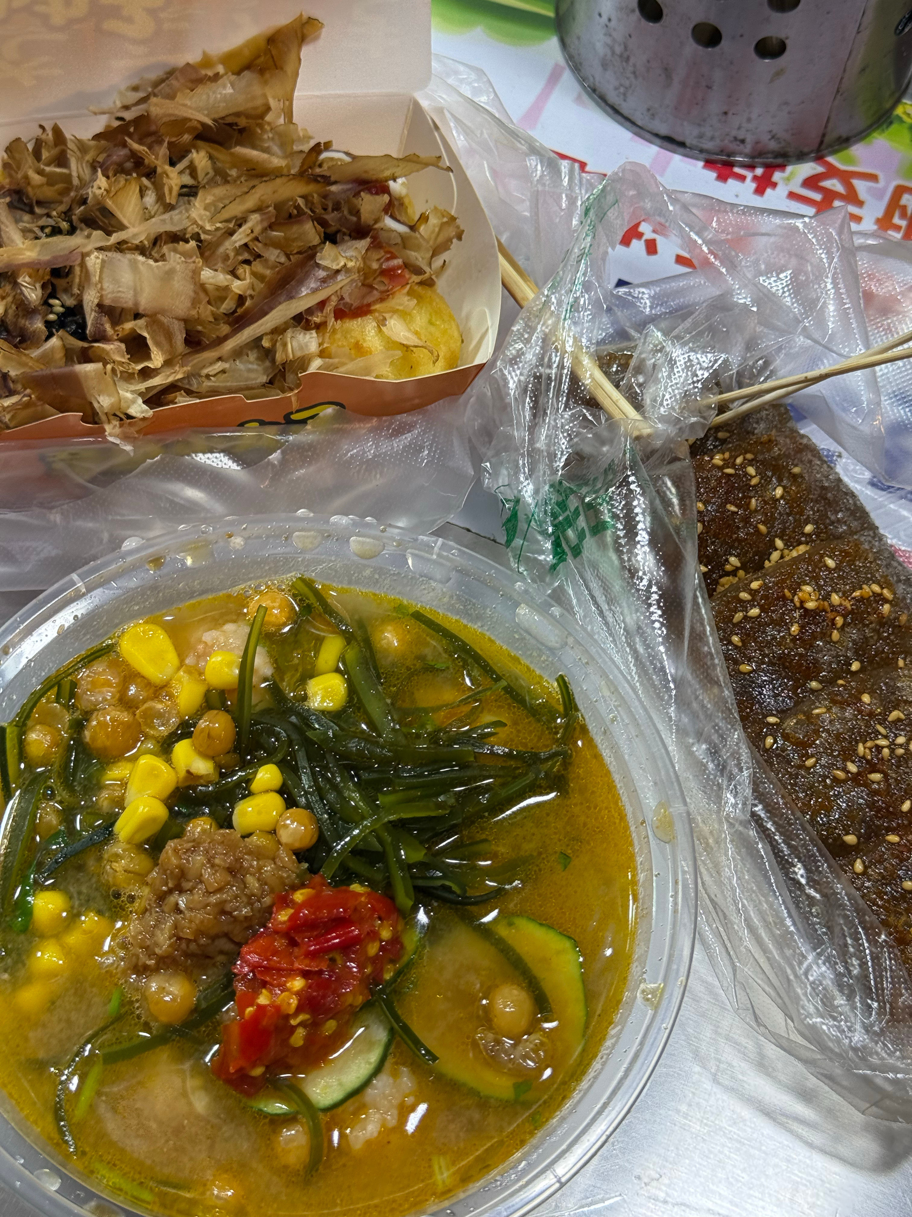 好久没逛夜市了，趁今天下班了没什么事来吃口 