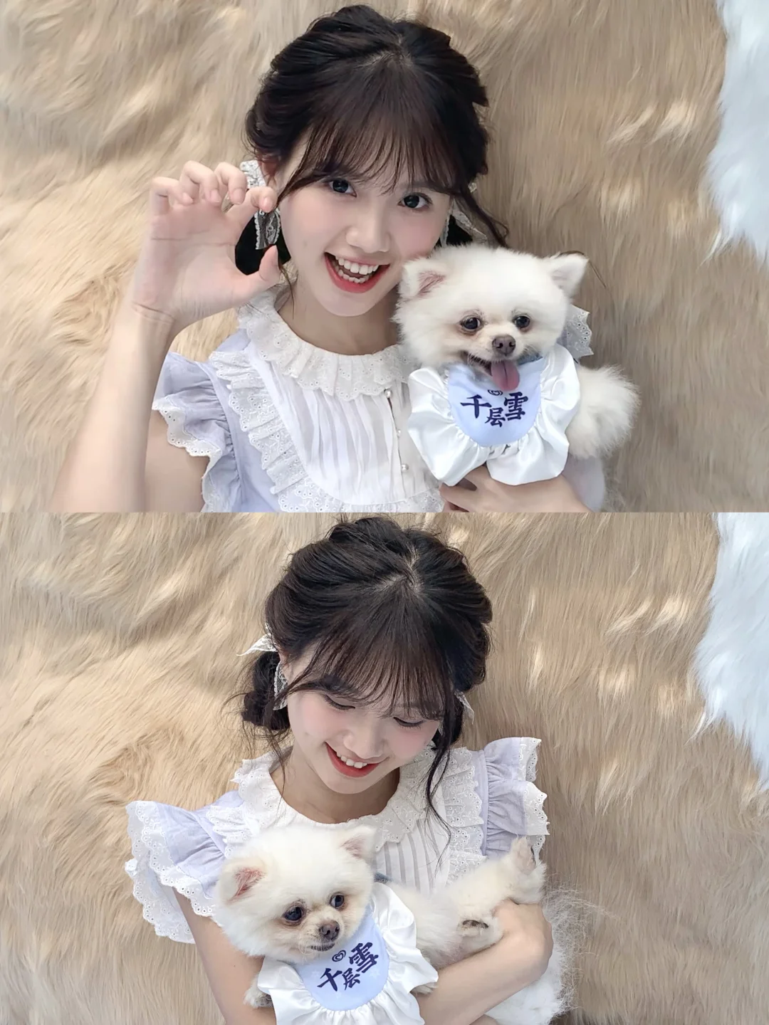 被萌物૮ฅ'ᴥ'ฅა🐾和🍦幸福包围的一天