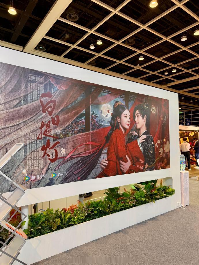 迪丽热巴陈飞宇白日提灯巨幅海报 迪丽热巴陈飞宇白日提灯巨幅海报 