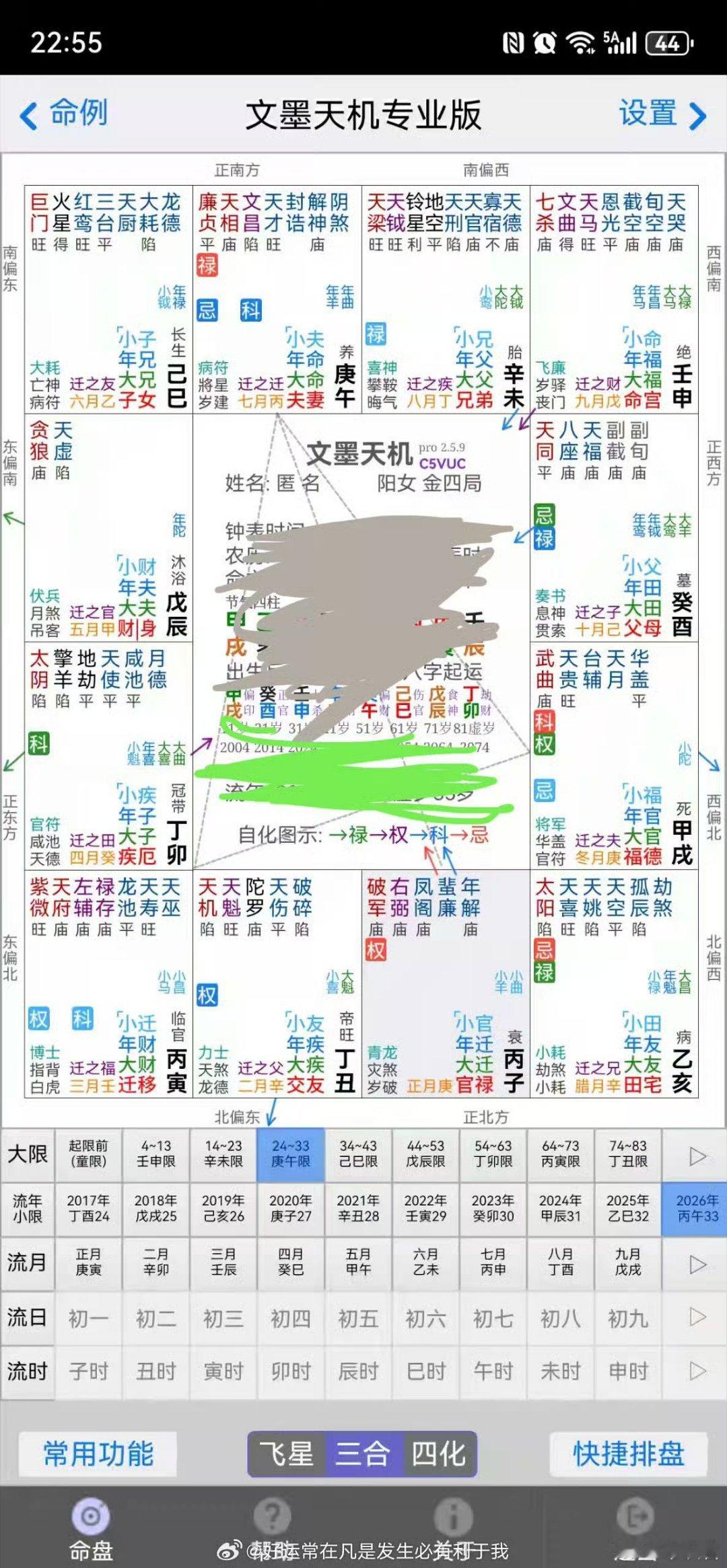 田的太阳忌，还冲了子女宫，就不仅仅是婚姻的问题了，不过另一面七杀在申，事业能力很