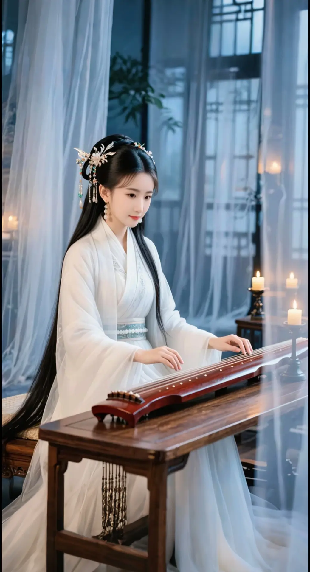 AI扩图 AI古风写真