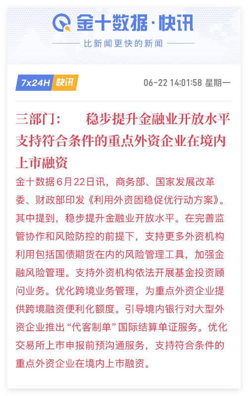 今天金融板块是不是这个原因涨的 