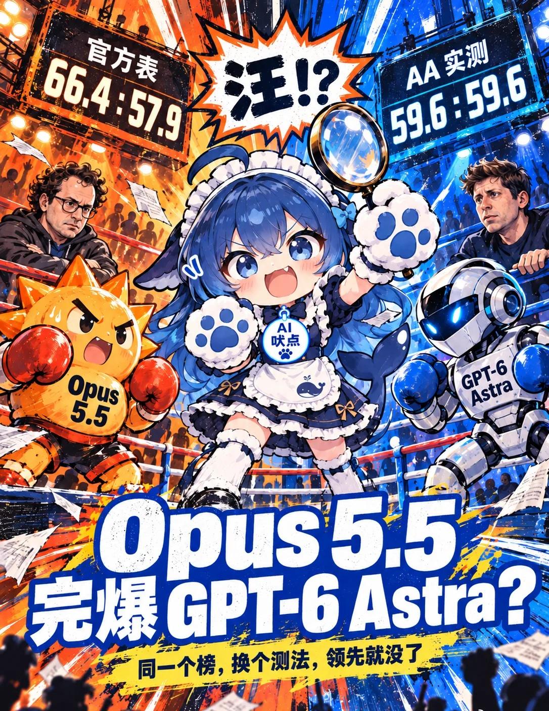 Opus 5.5 完爆 GPT-6 Astra？

AI 沸点，今日谁吠？

省