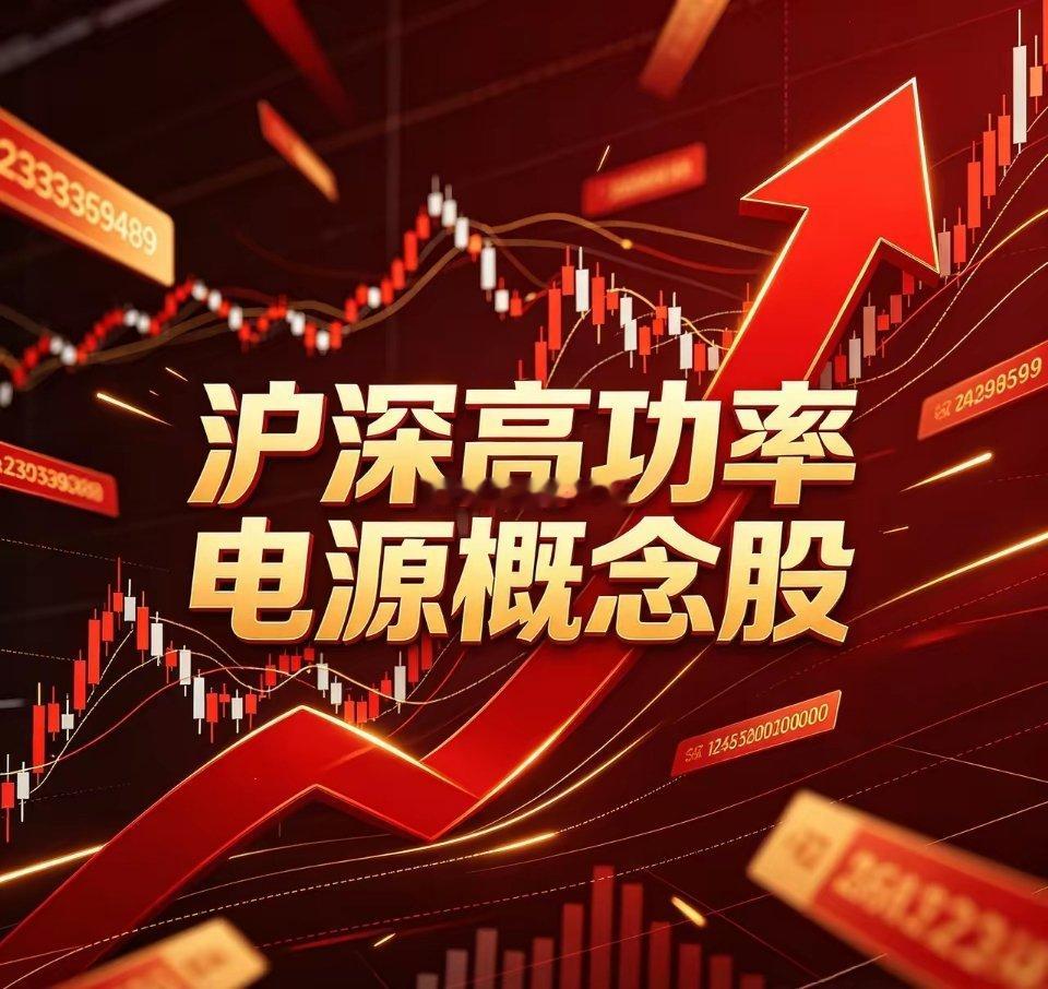 沪深股市高功率电源概念股梳理1. 麦格米特（002851）公司以电力电子及自动控