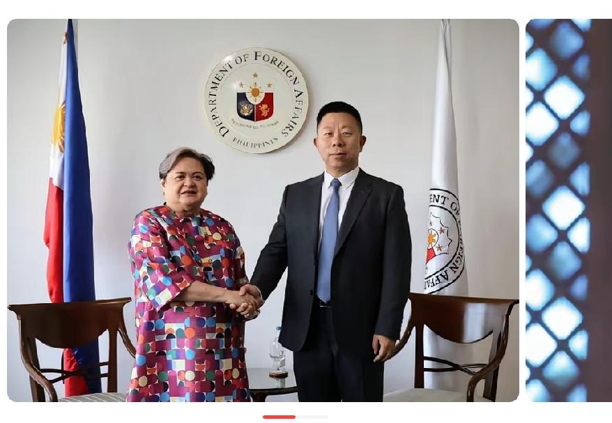 中国外交官很少在国际场合说这样的狠话，但这次破例了。中国驻菲律宾大使井泉在马尼拉