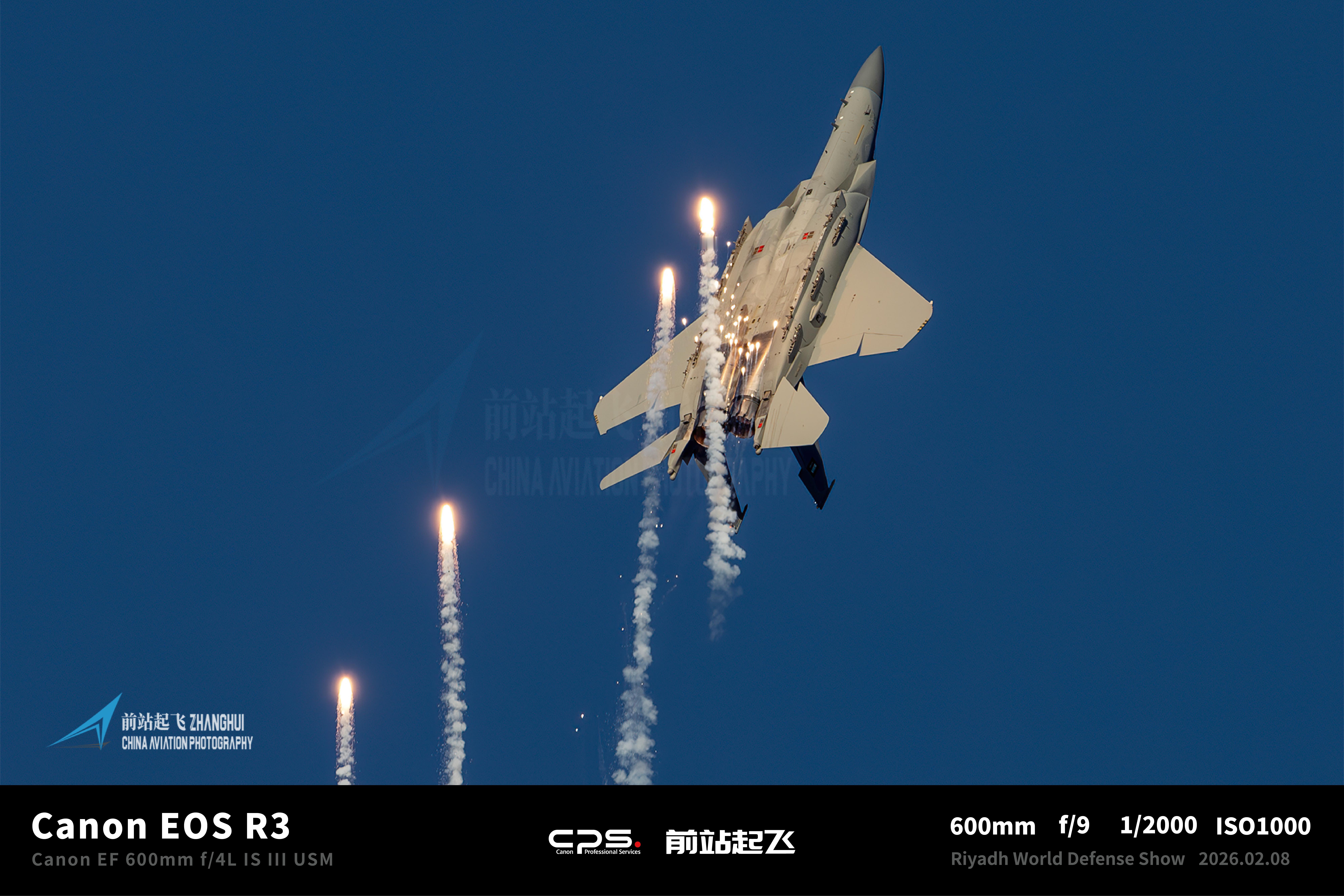 新加坡航展和沙特利雅得世界防务展时间重合，更巧的是新加坡空军和沙特空军缩写都是R