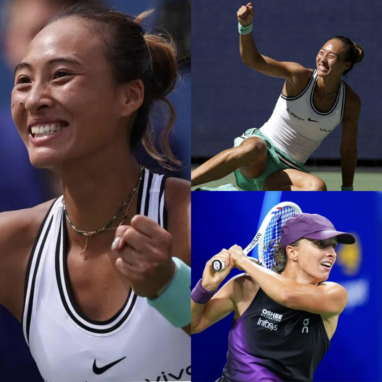 9月8日凌晨，2026美网女单第四轮，郑钦文首盘在0-5落后情况下，再次上演绝地