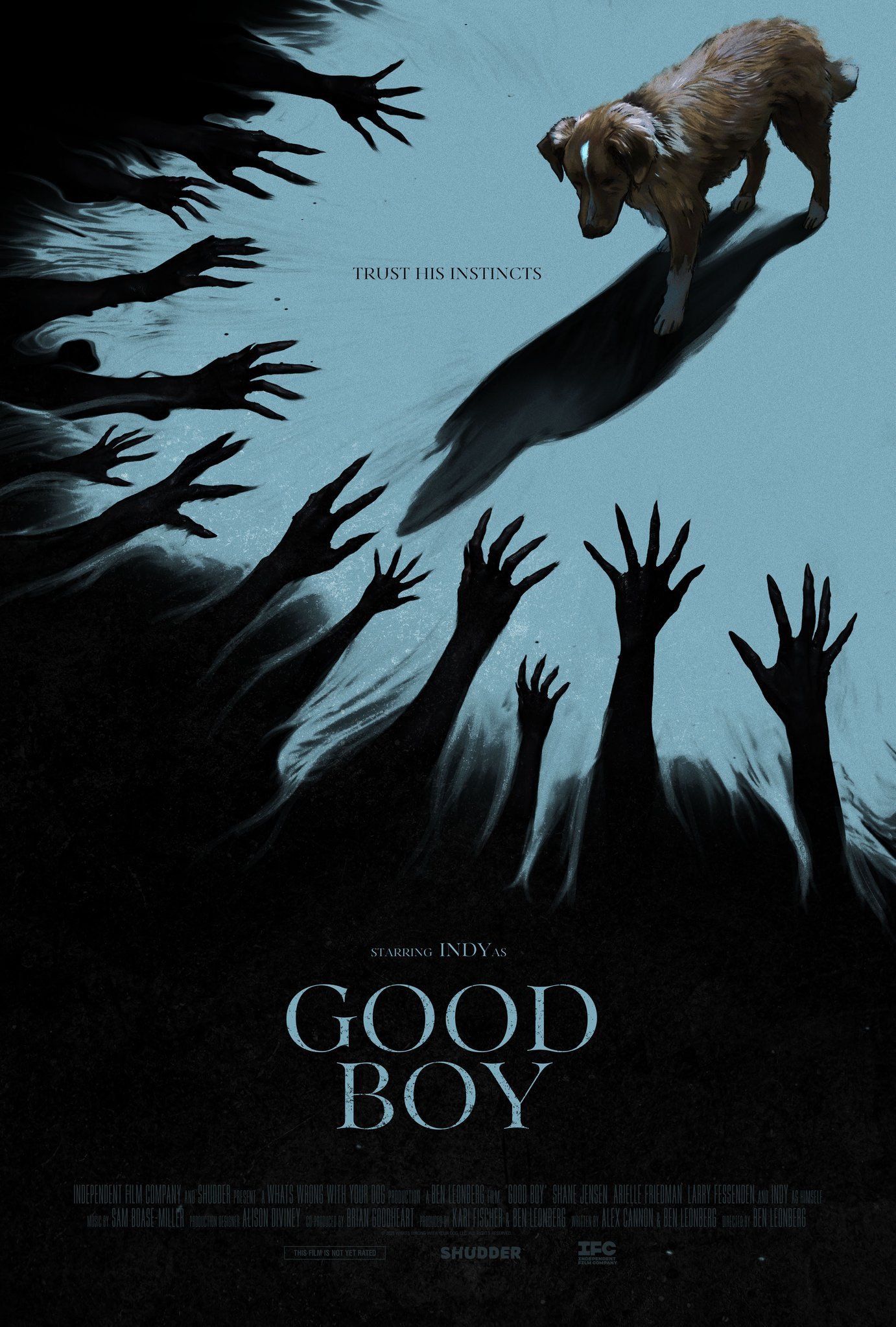 好想看！恐怖电影《GOOD BOY》发布首张海报▪️被描述为从一只狗的视角讲述主