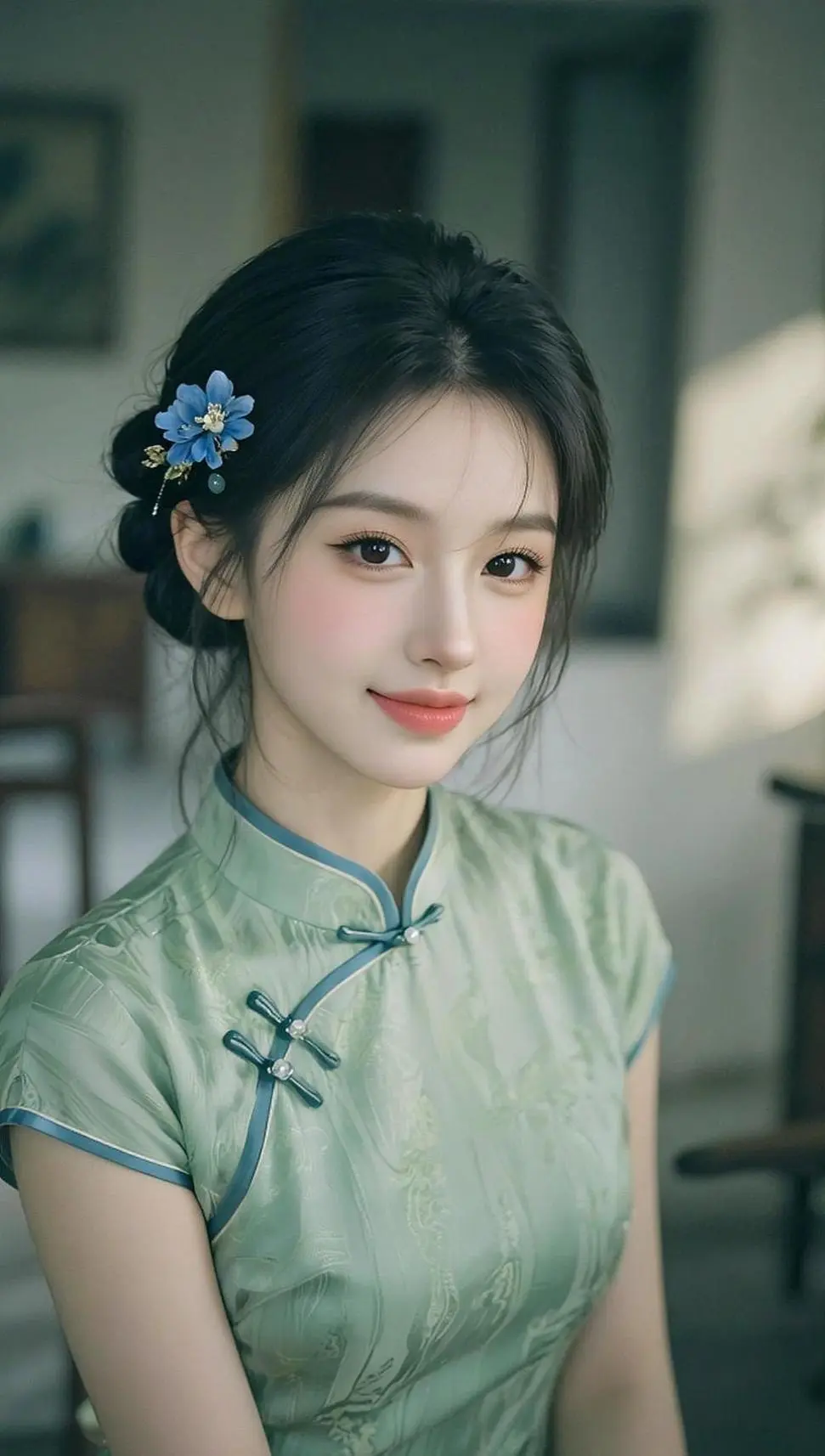 随变ai随便玩 AI中式旗袍照 ai创作 玩法合伙人计划 我在拍特效