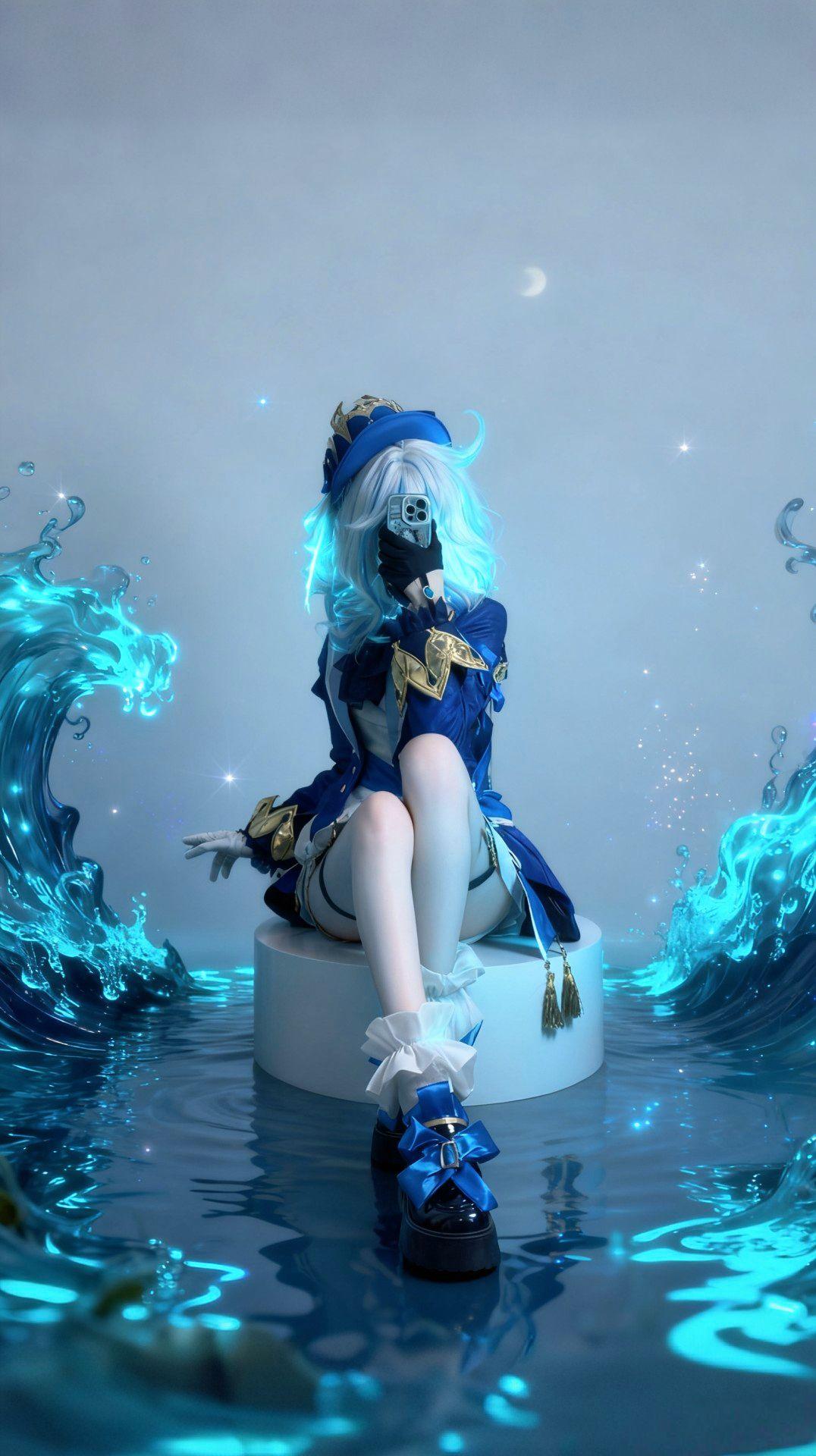 原神。芙宁娜cos