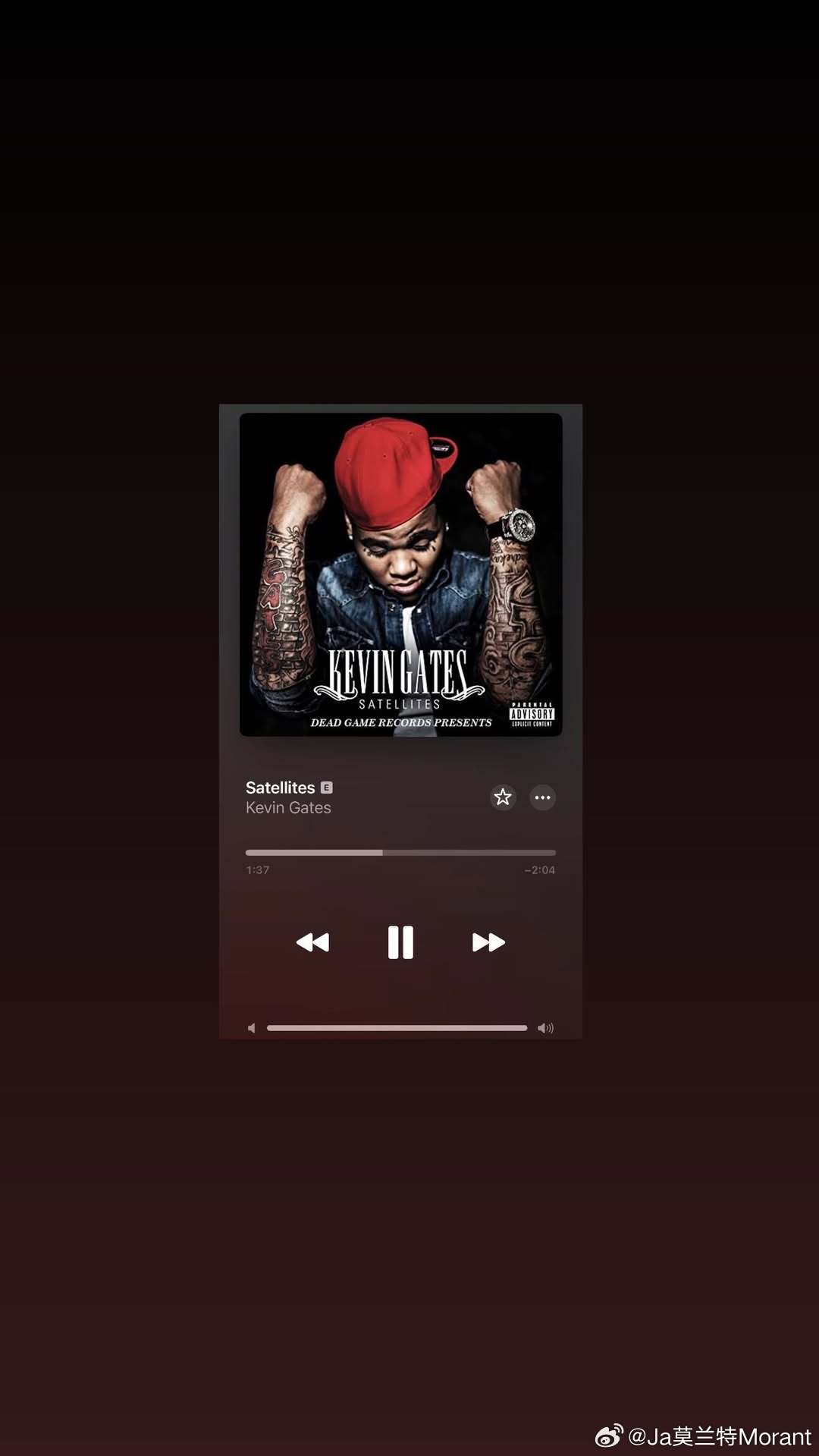 莫兰特晒歌单。莫兰特nba