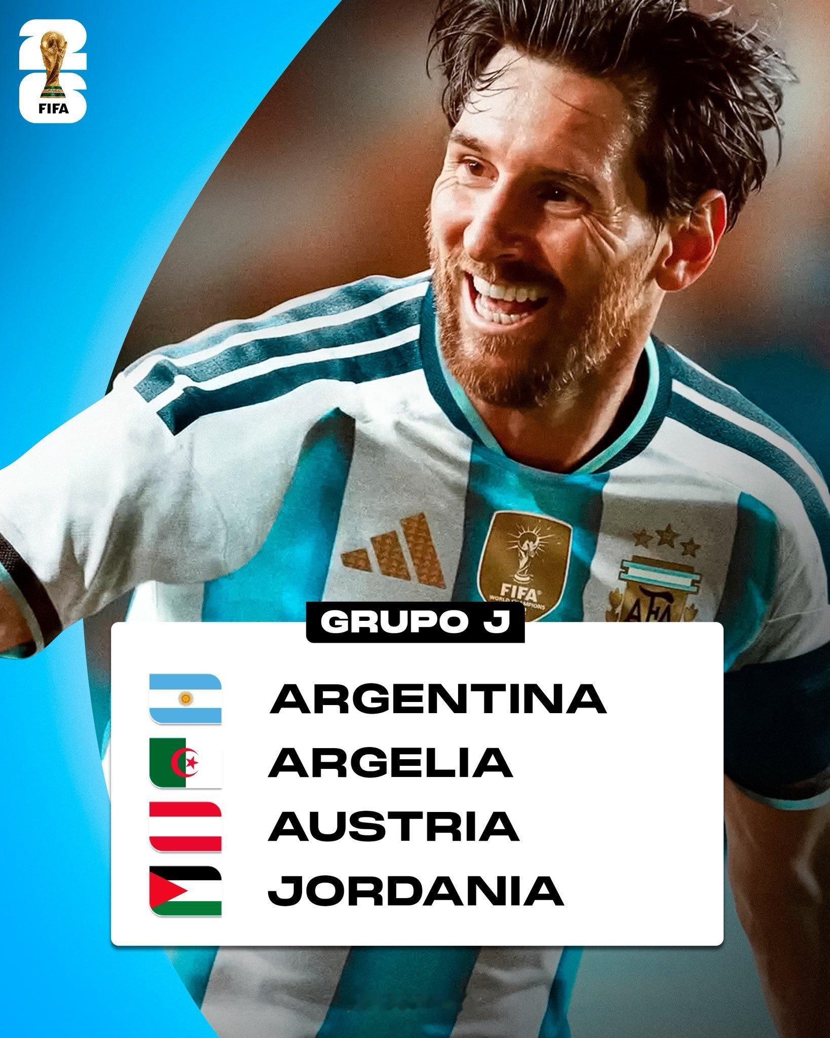 2026美加墨世界杯 🇦🇷🏆阿根廷国家队小组赛对阵日期和地点已确认：（北京