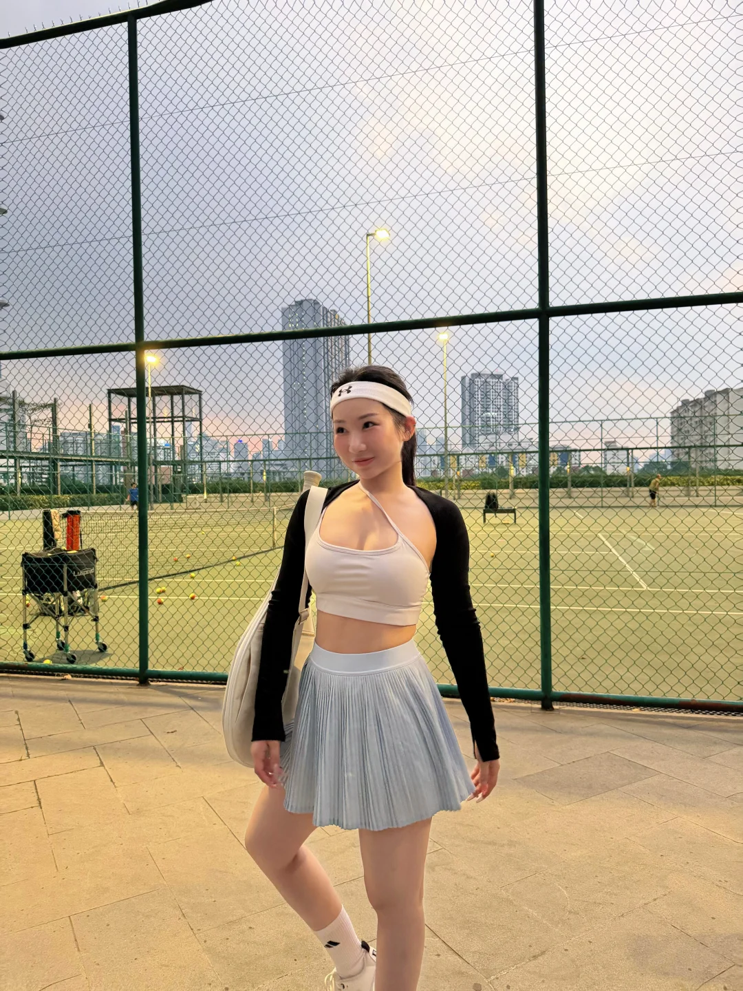 网球好难🙃🎾笑不出来了