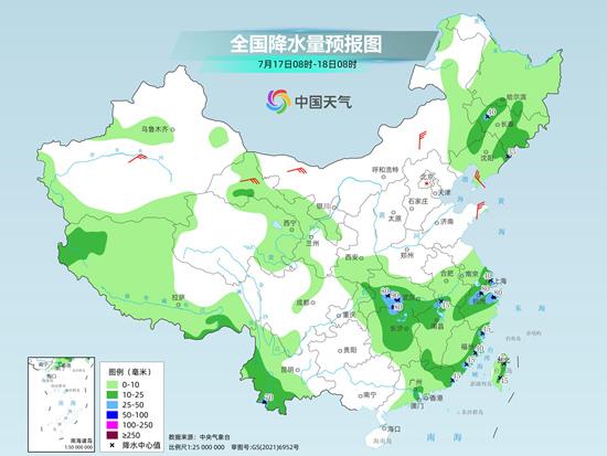 大范围高温逐渐减弱 北方迎新一轮强降雨过程