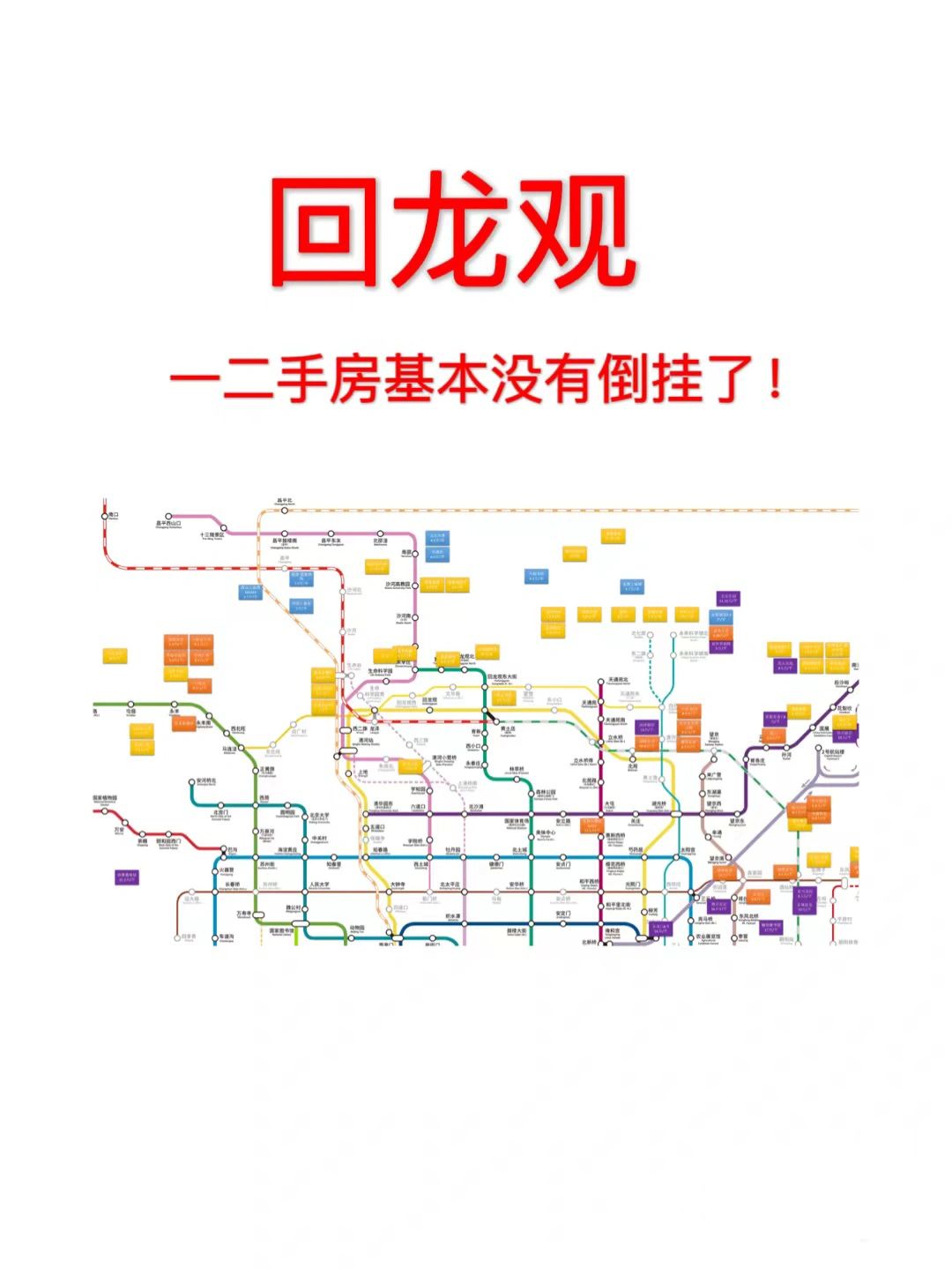 回龙观二手房价格下跌！你考虑买新房or二手？