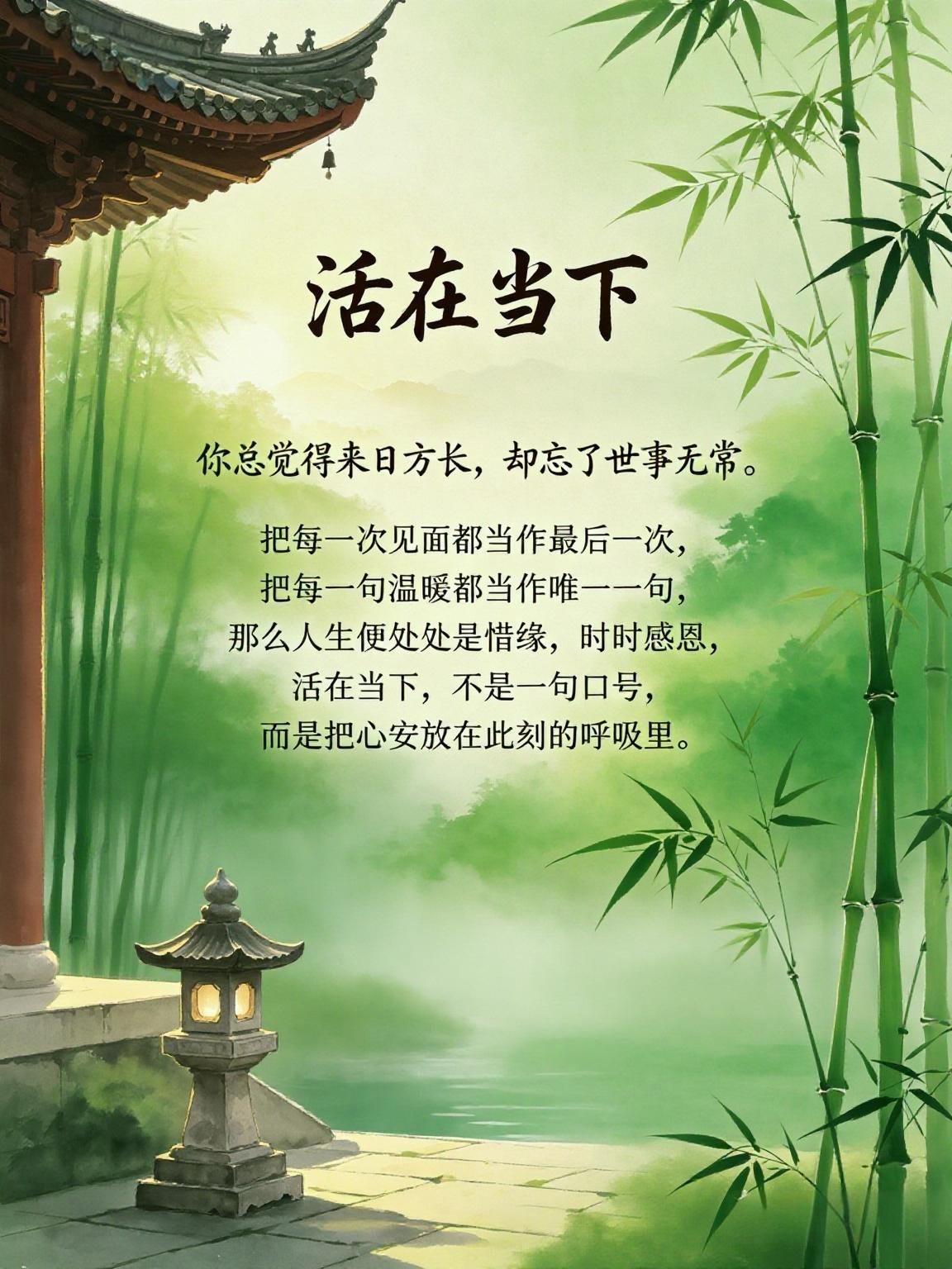 怎样才算一个人活明白了活在当下！把每一次见面都当作最后一次，把每一句温暖都当作唯