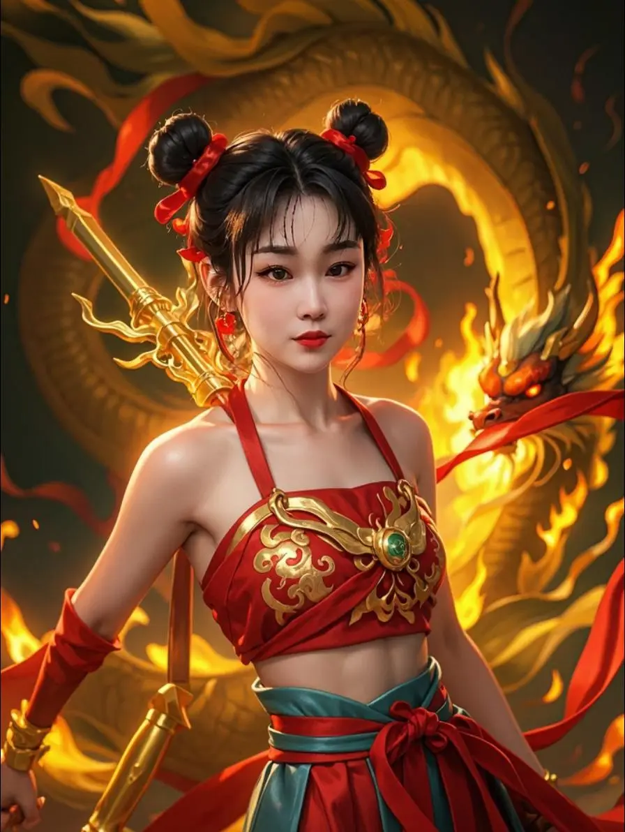 AI哪吒战龙