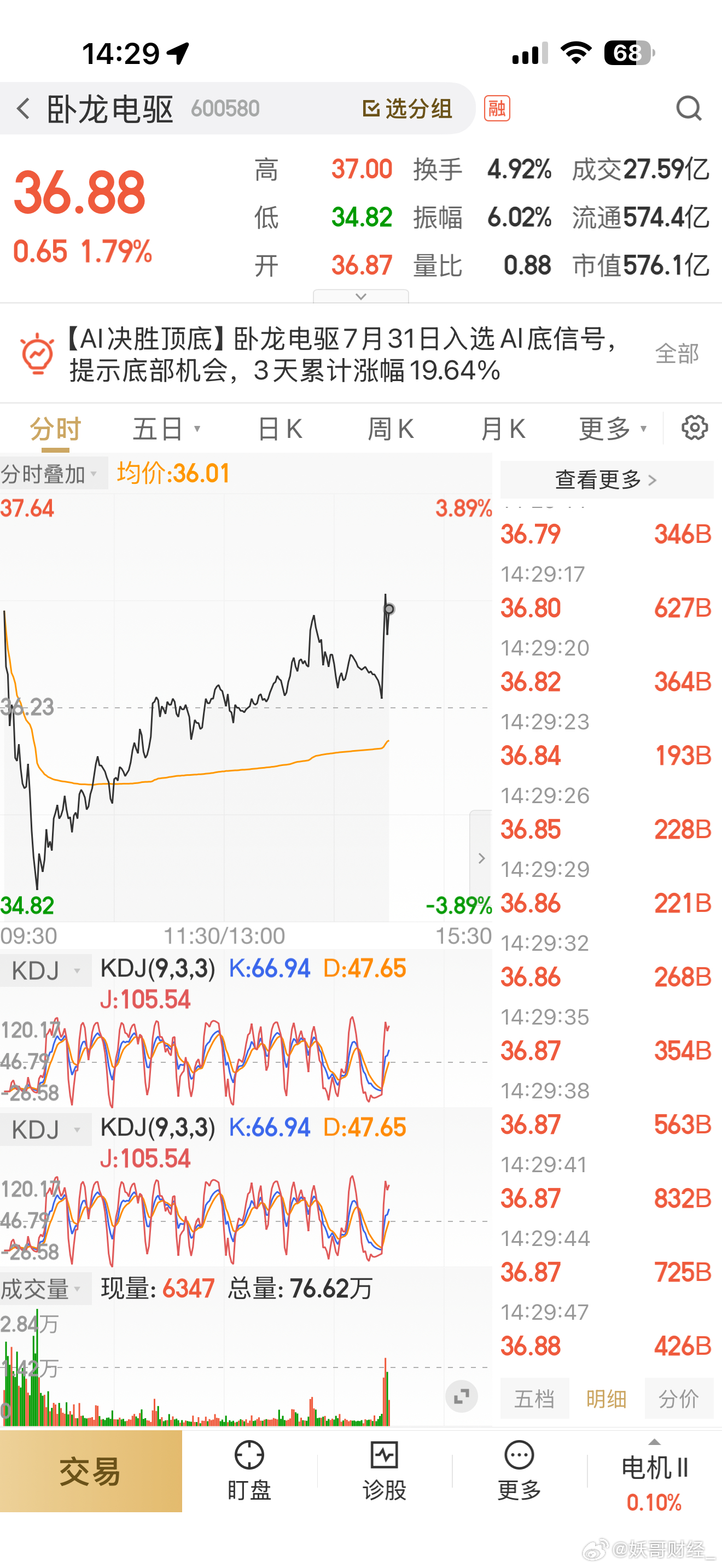 卧龙电区继续格局，不走！ 