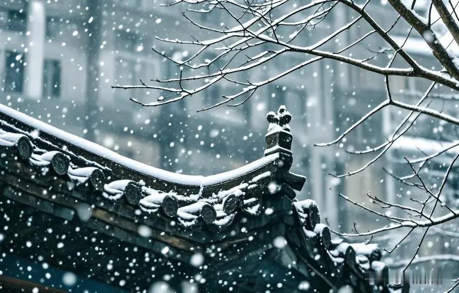 西宁下雪了不容易啊，终于盼来来入冬后的第一场名副其实的下雪天。