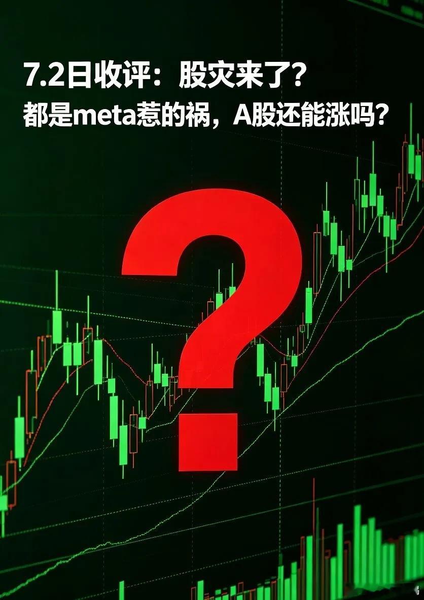 股灾来了?都是meta惹的祸,A股还能涨吗?       全球股市大跌的一天，上