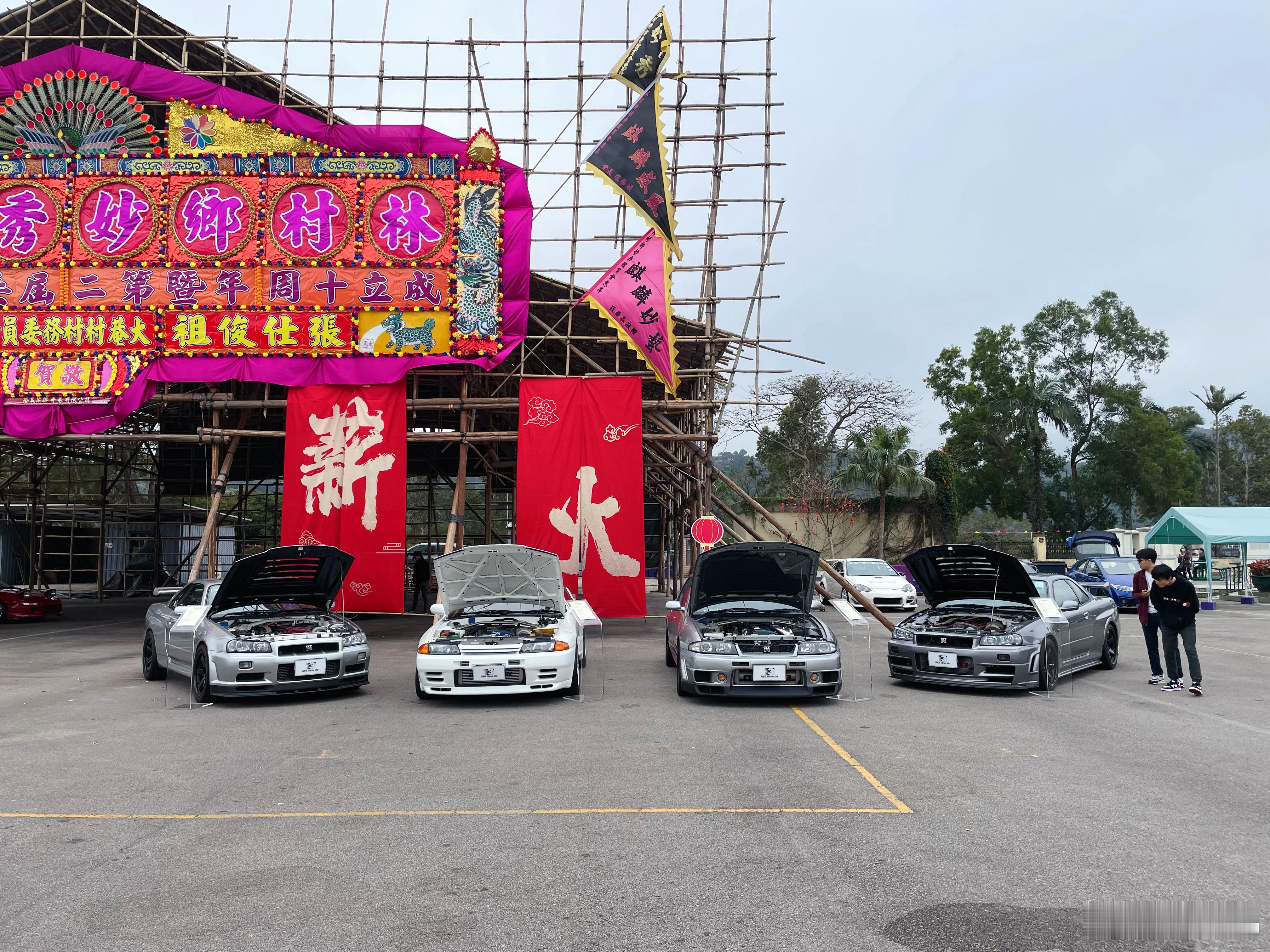 700马力组别R34 GTR从上到下从里到外值得改装的都升级了，图4写了还有HK