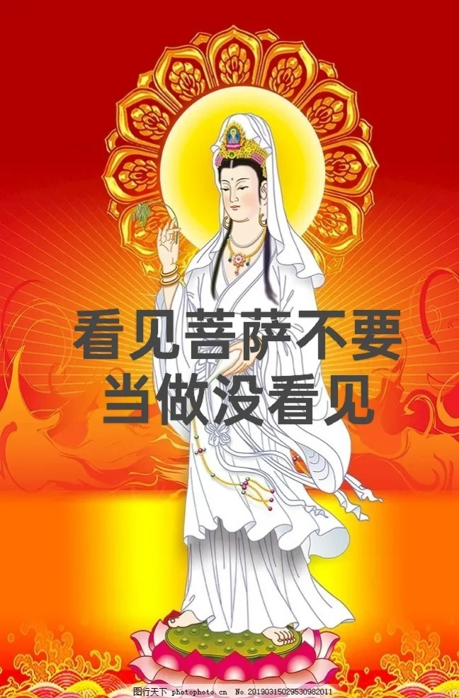 看见观音菩萨不要划走 说明好运要开始了! ​​​