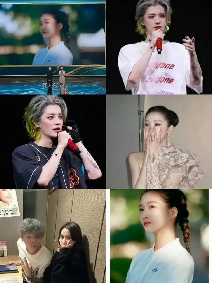 关晓彤回应！白玉兰大屏暗藏甜蜜小心机，选用鹿晗所发照片引热议。虽鲜少公开秀恩爱