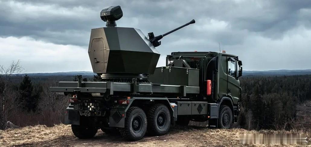 【#兵器欣赏#：#军事科技#  英国BAE系统公司的Tridon Mk2防空系统