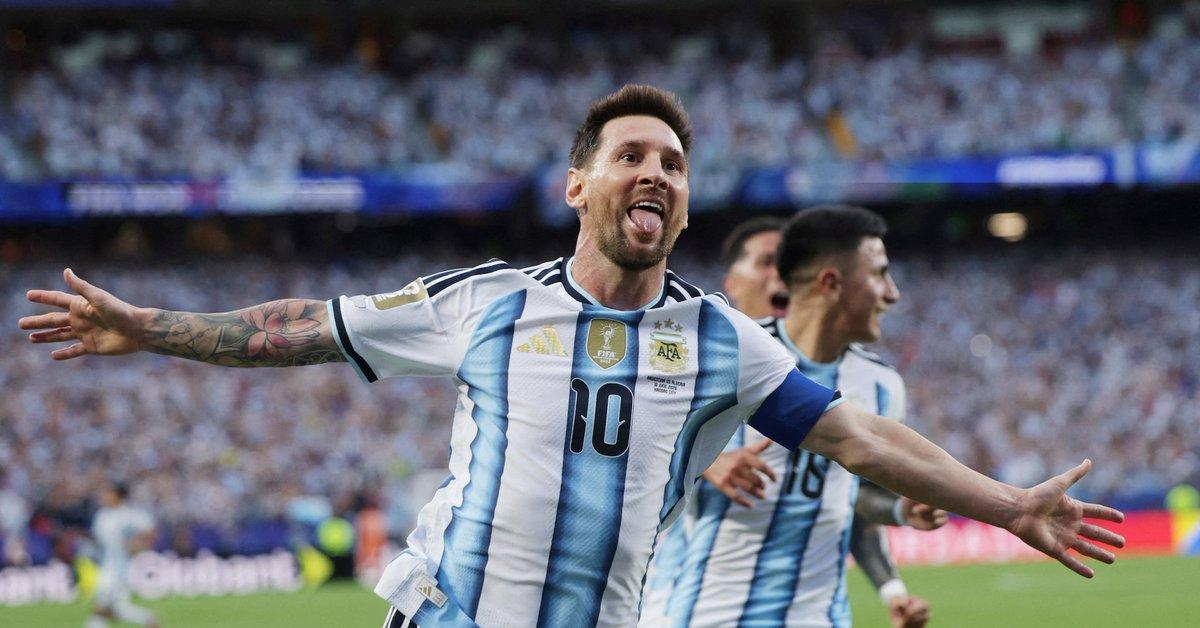 [To learn English]
Lionel Messi scored a
